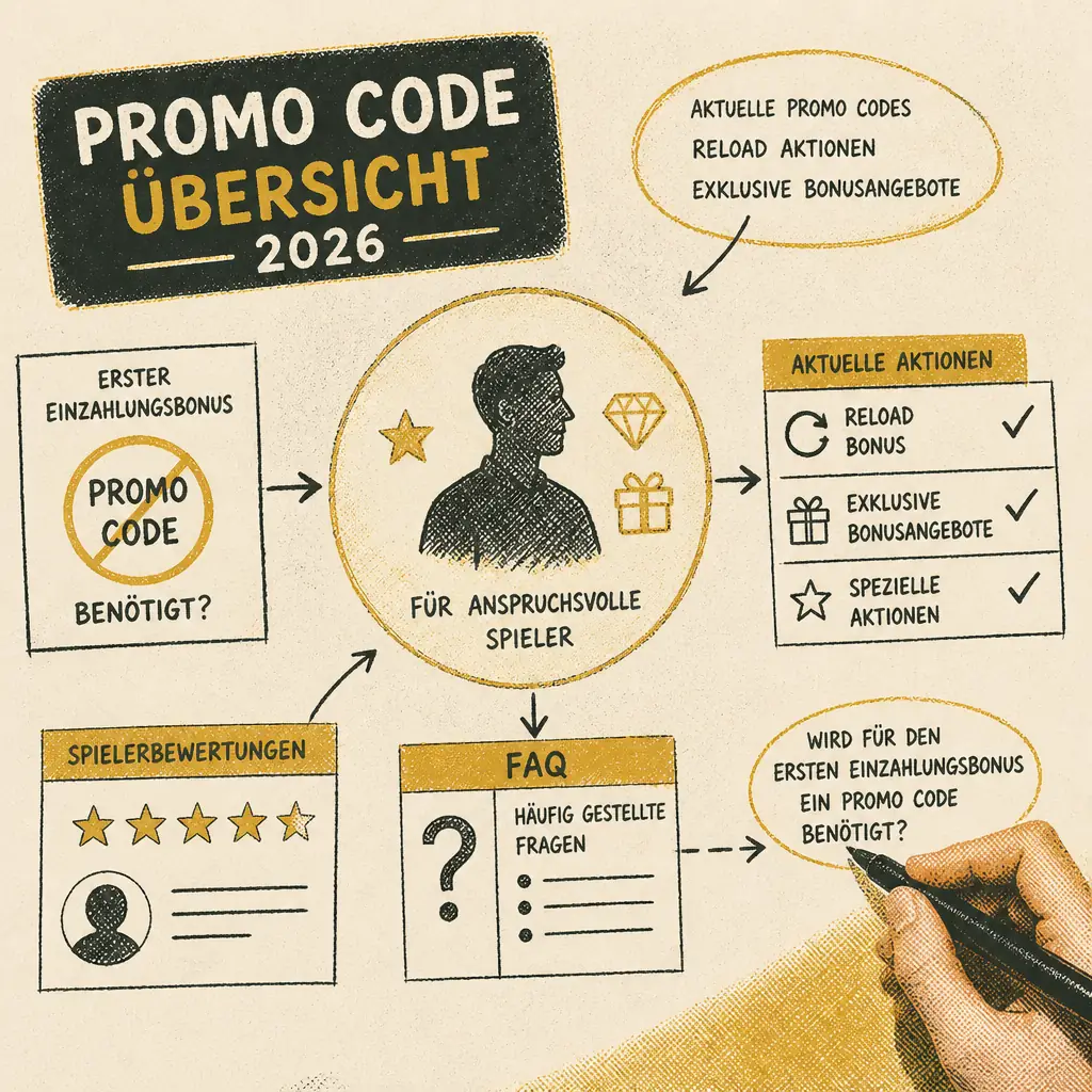 Lucky Ones Promo Code 2026: Aktionen & Bonus visual guide for Lucky Ones Casino